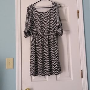 Studio Y size small zebra print dress